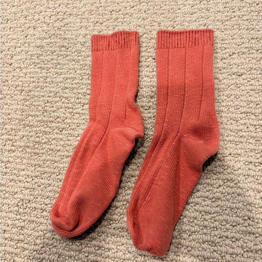 Authentic Murray’s Toggery Nantucket Red cotton socks